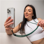 Fixed Universal Lanyard for Mobile Phones , Black