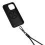 Fixed Universal Lanyard for Mobile Phones , Black