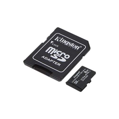 Kingston , UHS-I , 8 GB , microSDHC/SDXC Industrial Card , Flash memory class Class 10, UHS-I, U3, V30, A1 , SD Adapter