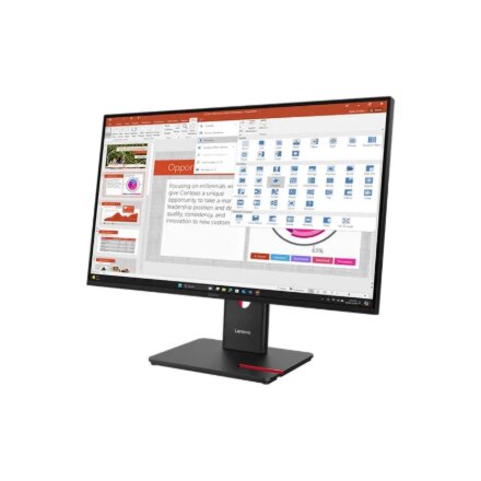 Lenovo , T27-40 , 27 , IPS , 16:9 , 120 Hz , 6 ms , 1920 x 1080 pixels , 300 cd/m² , HDMI ports quantity 1 , Black , Warranty 36 month(s)