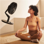Duux , Fan , Whisper Flex Ultimate Smart , Stand Fan , Black , Diameter 34 cm , Number of speeds 30 , Oscillation , 3-26 W , Yes