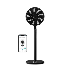 Duux , Fan , Whisper Flex Ultimate Smart , Stand Fan , Black , Diameter 34 cm , Number of speeds 30 , Oscillation , 3-26 W , Yes