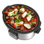 Camry , Slow Cooker , CR 6414 , 270 W , 4.7 L , Number of programs 1 , Stainless Steel