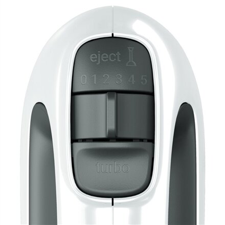 TEFAL , Hand mixer , HT461138 PrepMix+ , Hand Mixer , 500 W , Number of speeds 5 , Turbo mode , White/Grey
