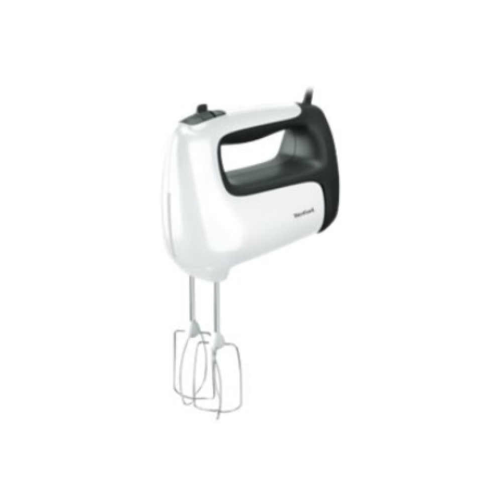 TEFAL , Hand mixer , HT461138 PrepMix+ , Hand Mixer , 500 W , Number of speeds 5 , Turbo mode , White/Grey