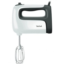 TEFAL , Hand mixer , HT461138 PrepMix+ , Hand Mixer , 500 W , Number of speeds 5 , Turbo mode , White/Grey