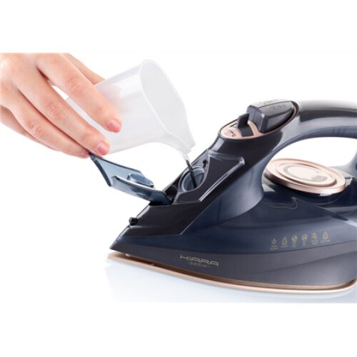 ETA , Iron , Kiara ETA127690000 , Cordless Steam Iron , 2200 W , Water tank capacity 220 ml , Continuous steam 40 g/min , Steam boost performance 90 g/min , Black
