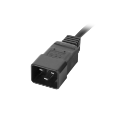 Lanberg Power Distribution unit (PDU) 19 1U 16A 2M 4x C19 6x IEC C13 Sockets C20 , PDU-04I1906I-0200-C20-BK