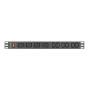 Lanberg Power Distribution unit (PDU) 19 1U 16A 2M 4x C19 6x IEC C13 Sockets C20 , PDU-04I1906I-0200-C20-BK
