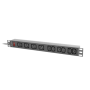 Lanberg Power Distribution unit (PDU) 19 1U 16A 2M 4x C19 6x IEC C13 Sockets C20 , PDU-04I1906I-0200-C20-BK