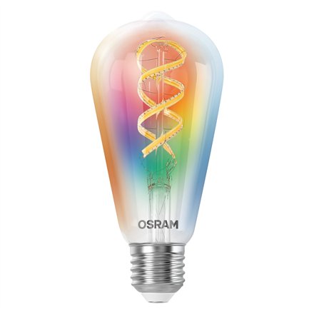 Osram SMART+ MATTER Filament Multicolor Classic Edison 40 , E27 , 4.8 W , RGBW , Wi-Fi