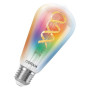 Osram SMART+ MATTER Filament Multicolor Classic Edison 40 , E27 , 4.8 W , RGBW , Wi-Fi