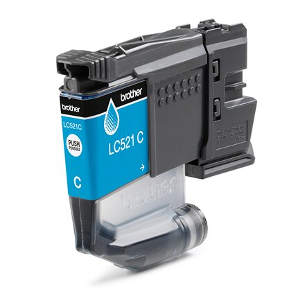 Brother LC521C , Ink Cartridges , Cyan