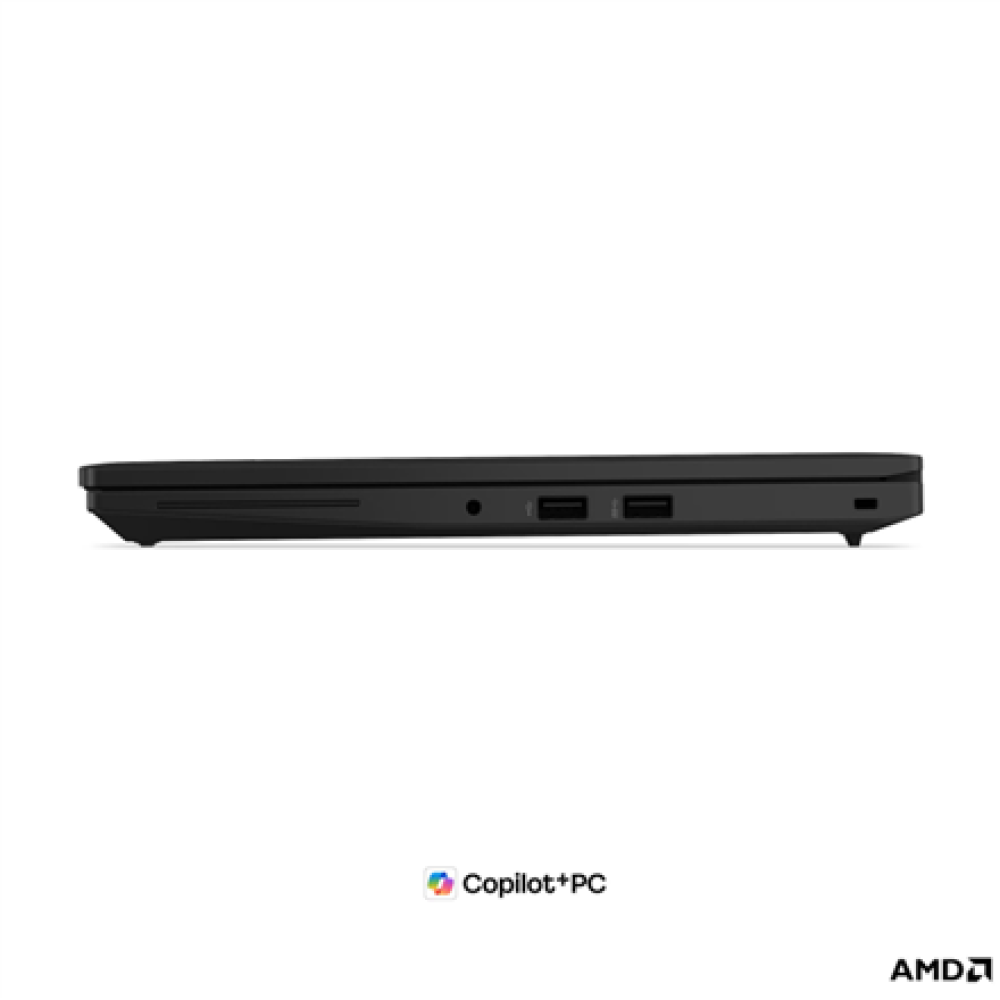 Lenovo ThinkPad L14 G7 AMD , Black , 14 , IPS , WUXGA , 1920 x 1200 pixels , Anti-glare , AMD Ryzen AI 5 , 430 , 16 GB , SODIMM DDR5 , Solid-state drive capacity 512 GB , AMD Radeon 840M Graphics , Windows 11 Pro , 802.11be , Bluetooth version 5.4 , Keybo
