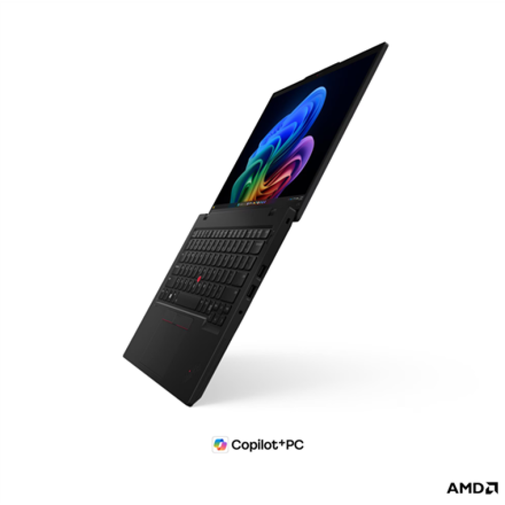 Lenovo ThinkPad L14 G7 AMD , Black , 14 , IPS , WUXGA , 1920 x 1200 pixels , Anti-glare , AMD Ryzen AI 5 , 430 , 16 GB , SODIMM DDR5 , Solid-state drive capacity 512 GB , AMD Radeon 840M Graphics , Windows 11 Pro , 802.11be , Bluetooth version 5.4 , Keybo