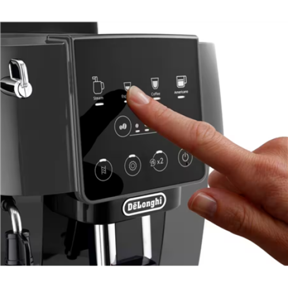Delonghi , Magnifica Start ECAM220.22GB , Pump pressure 15 bar , Built-in milk frother , Automatic , 1450 W , Black