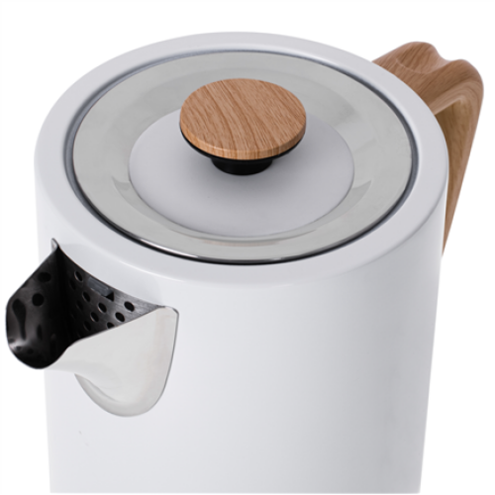Adler , Kettle , AD 1347w , Electric , 2200 W , 1.5 L , Stainless steel , 360° rotational base , White