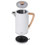 Adler , Kettle , AD 1347w , Electric , 2200 W , 1.5 L , Stainless steel , 360° rotational base , White