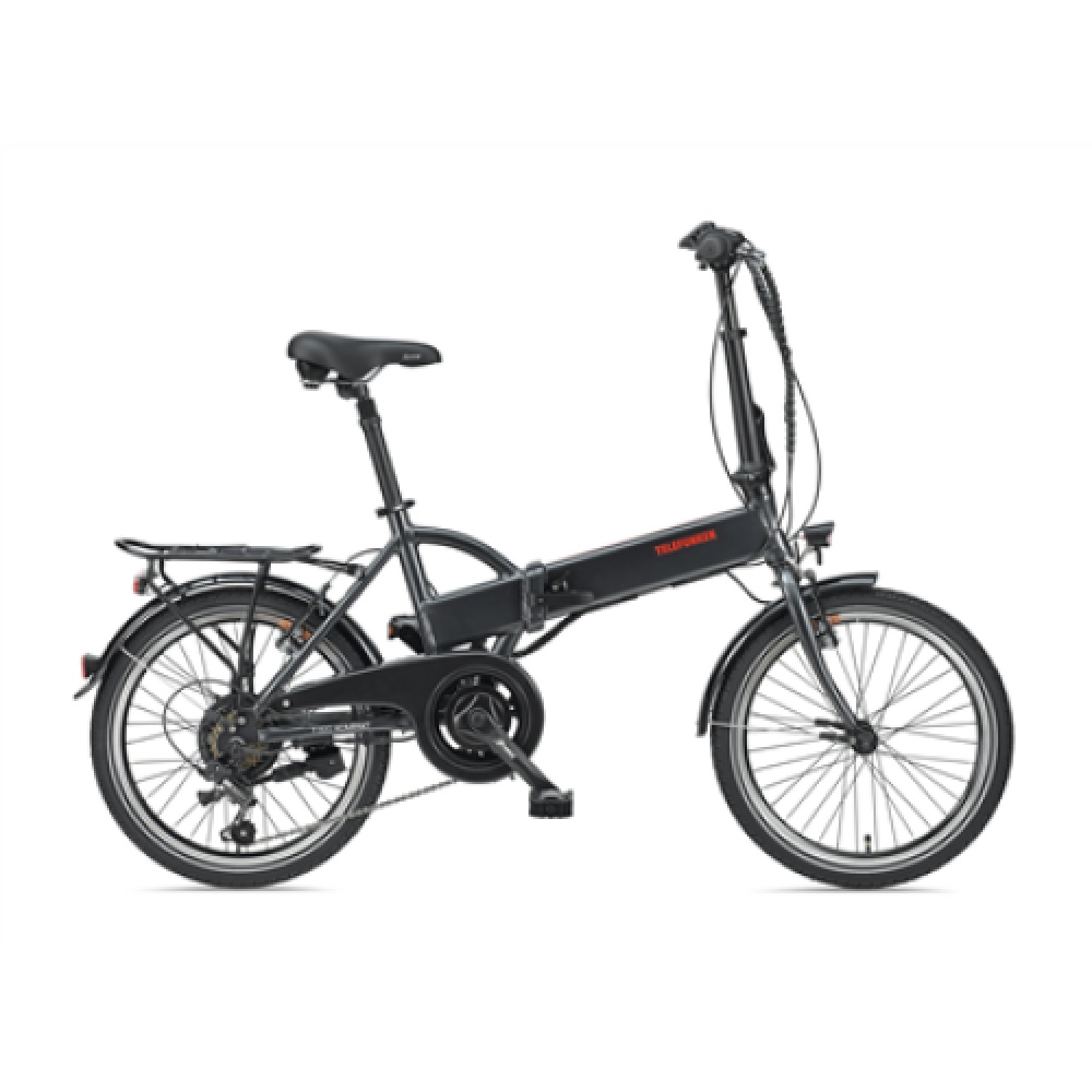 Telefunken Kompakt F820 Folding E-Bike 250 W 20 24 month(s) Anthracite