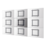 Neomounts Wall mount , WL95-800BL1 Videowall wall mount , 42-70 , Maximum weight (capacity) 35 kg , Black