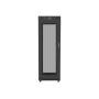 Lanberg , Rack cabinet 19 free-standing 37U/600x800 (flat pack) with mesh door, LCD , FF01-6837-23BL , Black