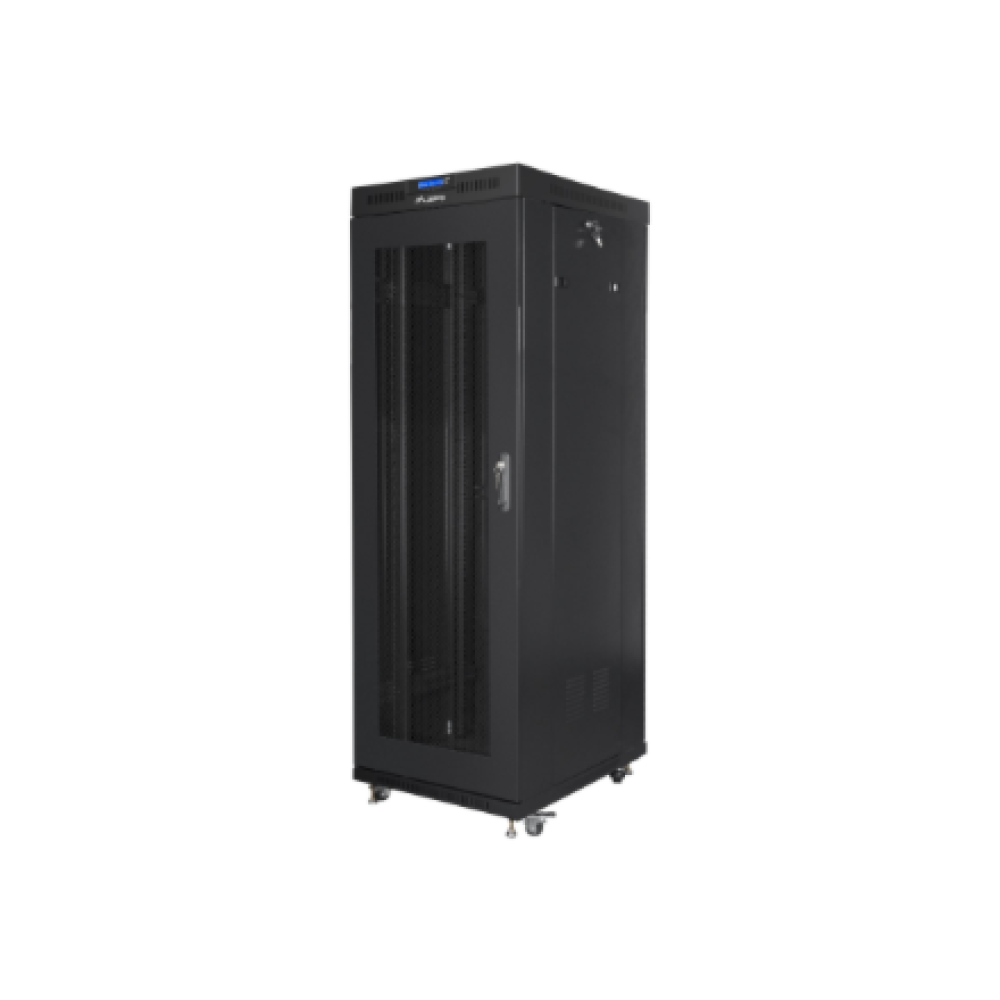 Lanberg , Rack cabinet 19 free-standing 37U/600x800 (flat pack) with mesh door, LCD , FF01-6837-23BL , Black