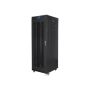 Lanberg , Rack cabinet 19 free-standing 37U/600x800 (flat pack) with mesh door, LCD , FF01-6837-23BL , Black