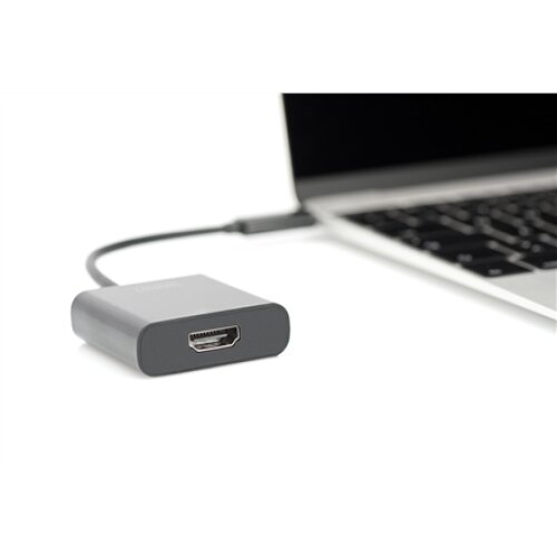 Digitus , USB Type-C to HDMI Adapter , DA-70852 , Black , USB Type-C , 0.15 m