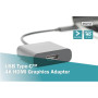 Digitus , USB Type-C to HDMI Adapter , DA-70852 , Black , USB Type-C , 0.15 m