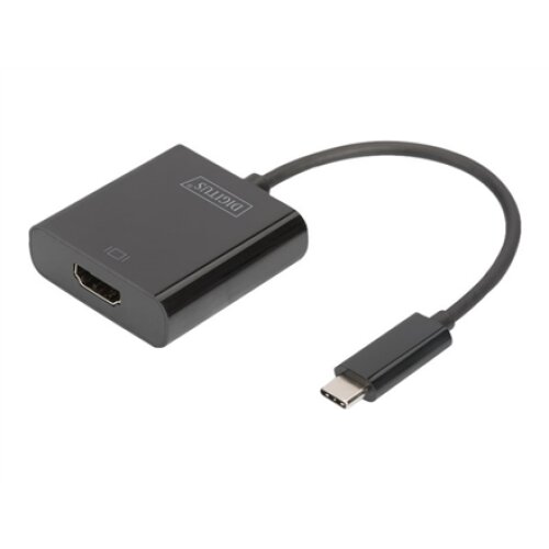 Digitus , USB Type-C to HDMI Adapter , DA-70852 , Black , USB Type-C , 0.15 m