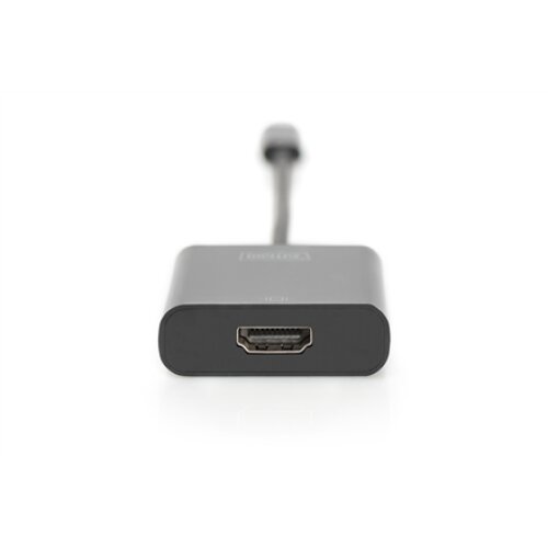 Digitus , USB Type-C to HDMI Adapter , DA-70852 , Black , USB Type-C , 0.15 m