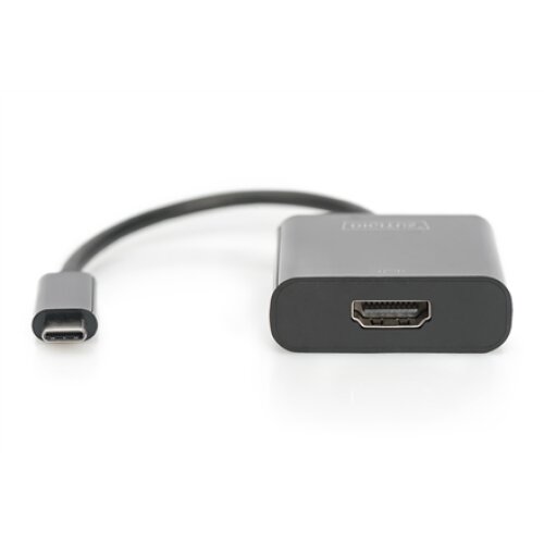 Digitus , USB Type-C to HDMI Adapter , DA-70852 , Black , USB Type-C , 0.15 m