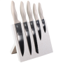 Stoneline , Knife Block , Natural Line 21197 , Folding stand , 5 pc(s) , Dishwasher proof , 9/12.5/20.1/20.2 cm