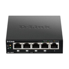 D-Link , Switch , DGS-1005P , Unmanaged , Desktop , Gigabit Ethernet (copper) ports quantity 5 , Power over Ethernet (PoE) ports quantity 4 , Power supply type External