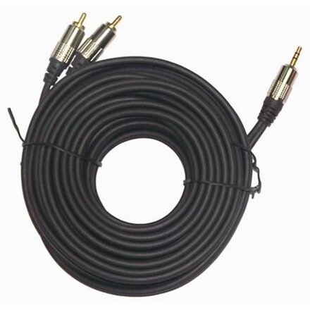 Cablexpert 3.5 mm stereo plug to 2xRCA plugs, gold-plated connectors, 1.5 , CCA-352-1.5M