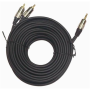Cablexpert 3.5 mm stereo plug to 2xRCA plugs, gold-plated connectors, 1.5 , CCA-352-1.5M