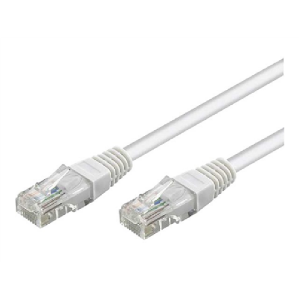 Patch Cable , 68637 CAT 6 U/UTP , PVC AWG 24/7 , Cable length: 5 m , White