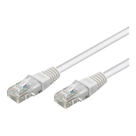 Patch Cable , 68637 CAT 6 U/UTP , PVC AWG 24/7 , Cable length: 5 m , White