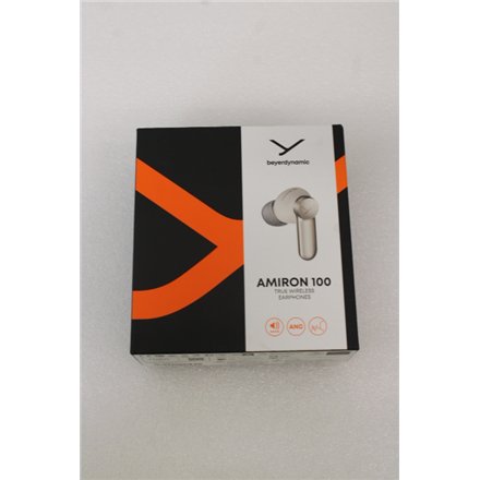SALE OUT. Beyerdynamic Amiron 100 cream TWS Earphones with charging case, 5 pairs of eartips and USB cable DEMO , SALE OUT. Beyerdynamic True Wireless Earphones , Amiron 100 , Built-in microphone , Bluetooth , ANC , Cream , DEMO