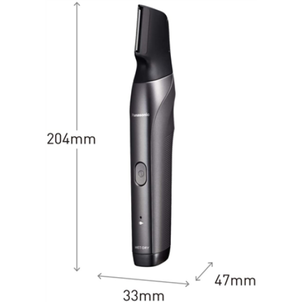 Panasonic , Hair trimmer , ER-GY60-H503 , Cordless , Wet & Dry , Number of length steps 20 , Step precise 0.5 mm , Black/Silver