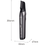 Panasonic , Hair trimmer , ER-GY60-H503 , Cordless , Wet & Dry , Number of length steps 20 , Step precise 0.5 mm , Black/Silver