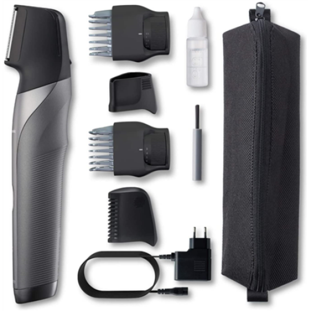 Panasonic , Hair trimmer , ER-GY60-H503 , Cordless , Wet & Dry , Number of length steps 20 , Step precise 0.5 mm , Black/Silver