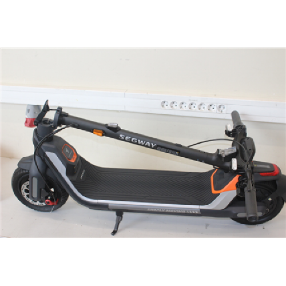 SALE OUT. Segway Kickscooter P65E, Dark Grey/Orange Segway Kickscooter P65E, 10.5 , USED AS DEMO, Dark Grey/Orange