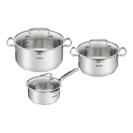 TEFAL , Cookware set , G719S674 Duetto+ , Stainless steel , Dishwasher proof , Lid included , Stainless steel