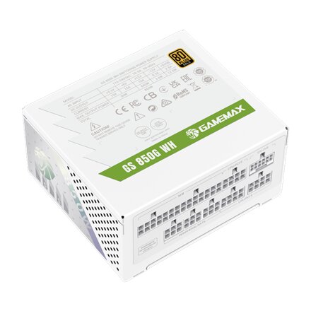 Gamemax PSU , GS 850G WH , 850 W , SFX , White , Full Modular