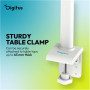 Digitus LED Desk Lamp, 80 cm, White , DA-90493 , 2400 lm , 16 W , 3000-6500 K , Warm white light to white daylight , LED lamp , 10 V