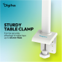 Digitus LED Desk Lamp, 80 cm, White , DA-90493 , 2400 lm , 16 W , 3000-6500 K , Warm white light to white daylight , LED lamp , 10 V