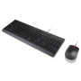 Lenovo Essential Wired Combo Keyboard and Mouse , Keyboard and Mouse Set , Wired , Mouse included , Estonian , Black