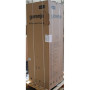 Gorenje Refrigerator , N619EAXL4 , Energy efficiency class E , Free standing , Combi , Height 186 cm , No Frost system , Fridge net capacity 207 L , Freezer net capacity 97 L , Display , 39 dB , Grey , DAMAGED PACKAGING, DENTED DOOR, RIGHT AND BACKSIDE