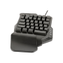 Gembird , 2-in-1 backlight USB gaming desktop kit , GGS-IVAR-TWIN , Keyboard and Mouse Set , Wired , Mouse included , US , Black , g